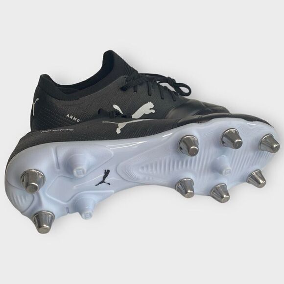 Puma Avant SG Pro Rugby Black Leather Cleats 106714-02 Mens size 10 (a) New - Picture 8 of 10